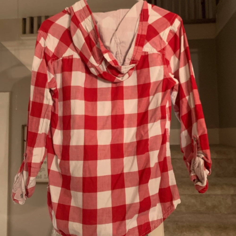 Womans Columbia WI badger flannel